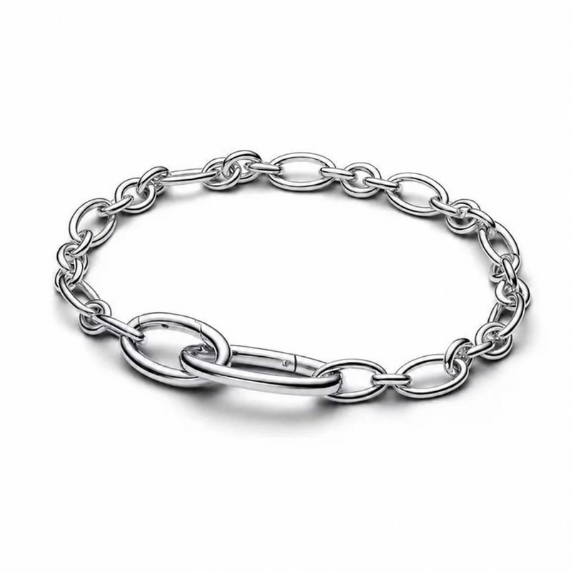 Bracelets collection image - Silver Paperclip Link Bracelet