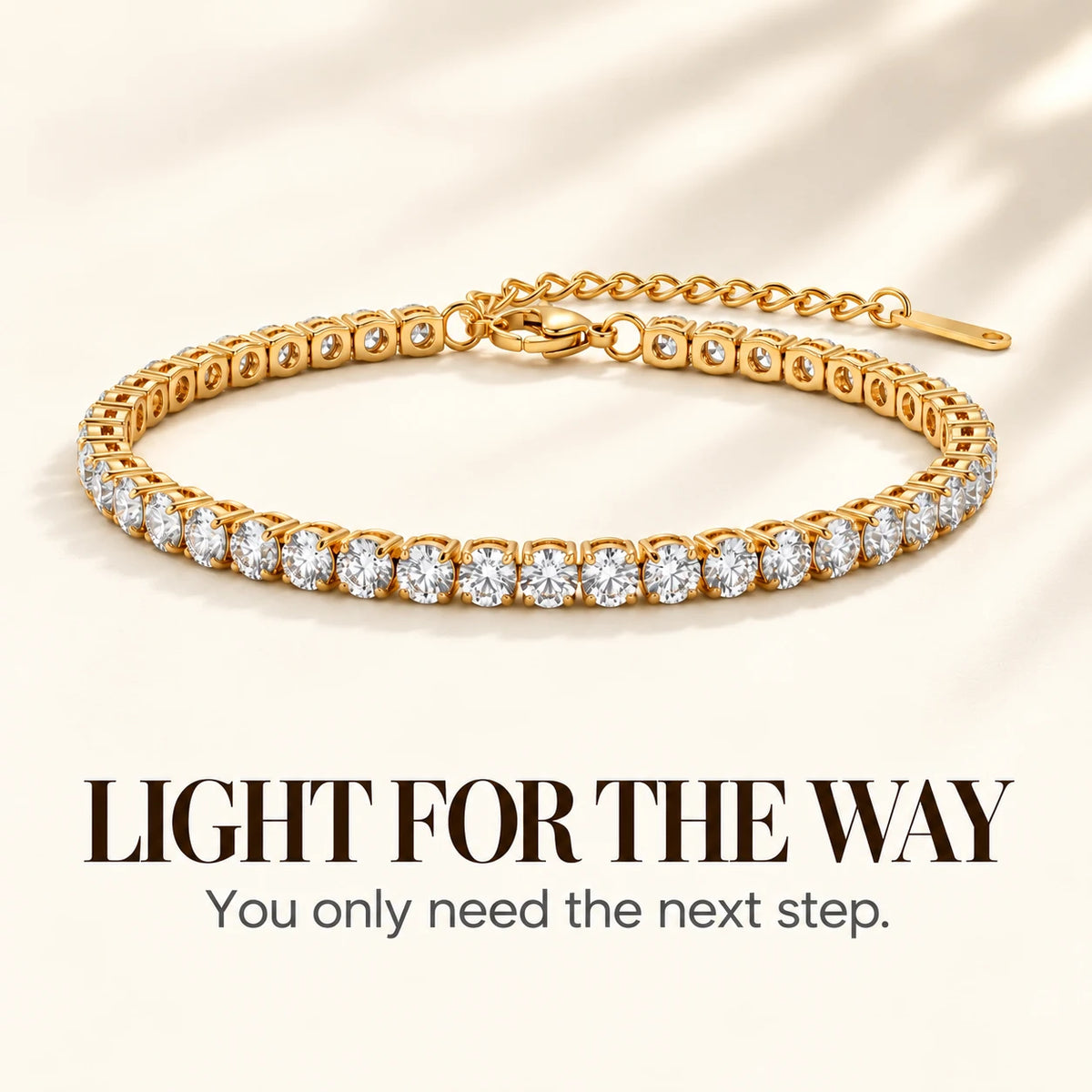 Brilliance Tennis Bracelet — Light for the Way