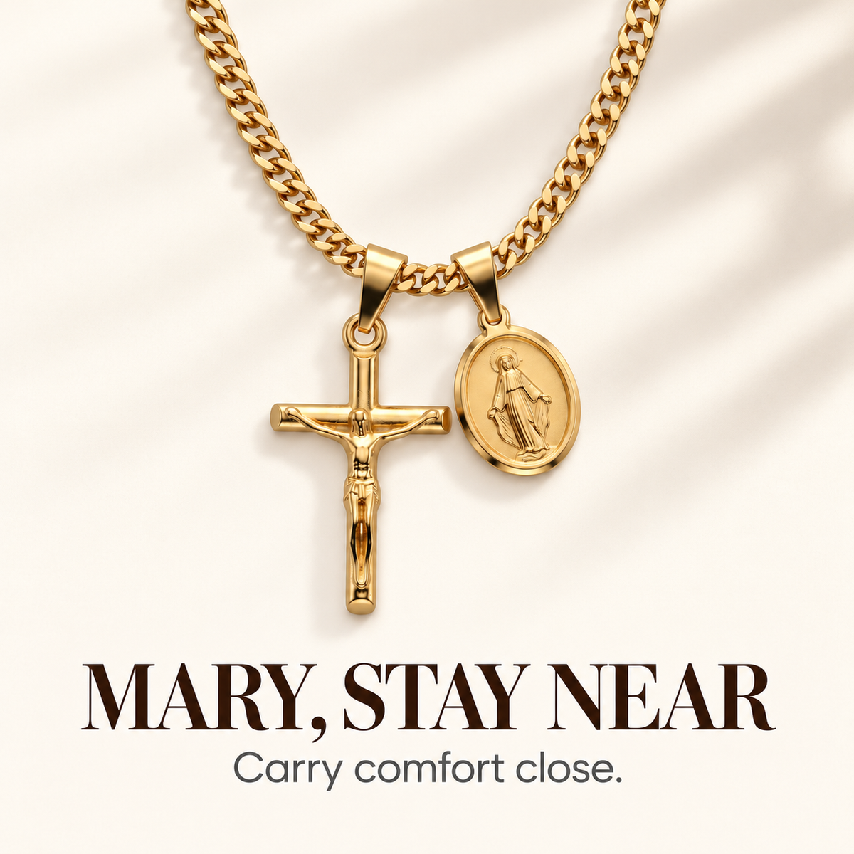 Marian Grace Necklace — Mary Stay Near emotional thumbnail