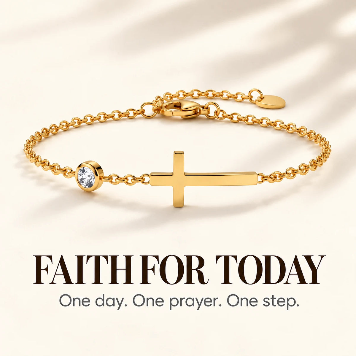 Luminous Faith Cross Bracelet — Faith for Today