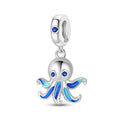 CALEO Charm - Blue Octopus