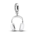 CALEO Charm - Silver Headphones Music