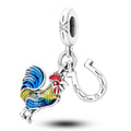 CALEO Charm - Lucky Rooster & Horseshoe