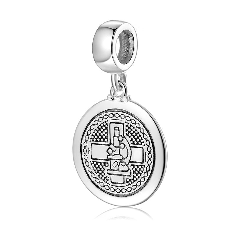 CALEO Charm - Medical Microscope Medallion