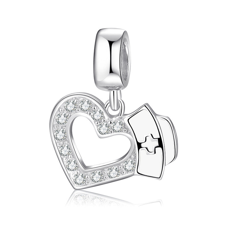 CALEO Charm - Nurse Heart Dangle
