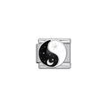 Yin Yang Italian Charm