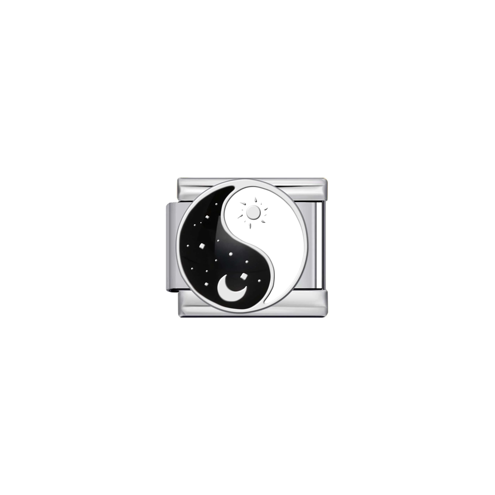 Yin Yang Italian Charm
