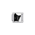Black Cat Italian Charm
