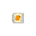 Dont Worry Be Happy Dog Italian Charm