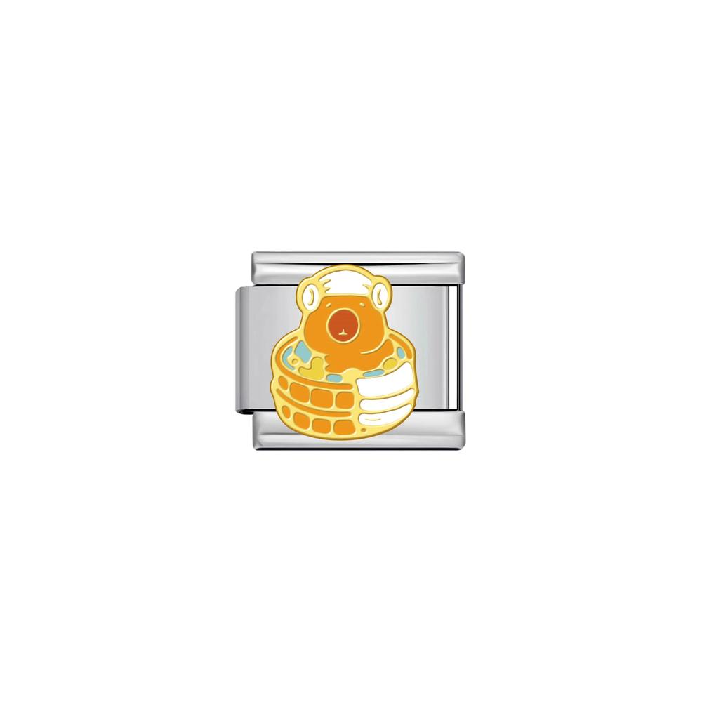 Honey Bear Italian Charm