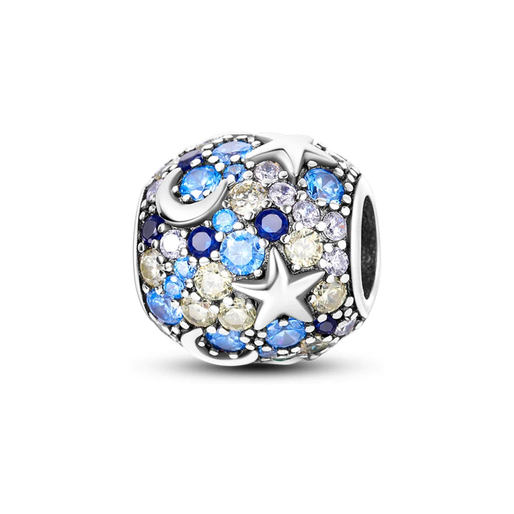 Blue Ocean Crystal Spacer Charm clean product thumbnail