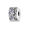 Purple Floral Spacer Charm clean product thumbnail