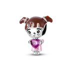 Purple Crystal Girl Charm clean product thumbnail
