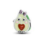 Green Avocado Heart Charm clean product thumbnail