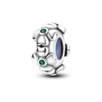 Silver Floral Vine Spacer Charm clean product thumbnail