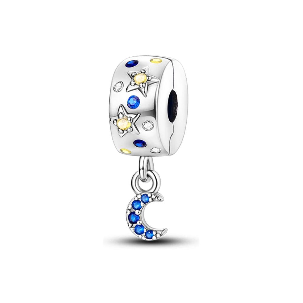 Celestial Moon & Stars Dangle Charm clean product thumbnail