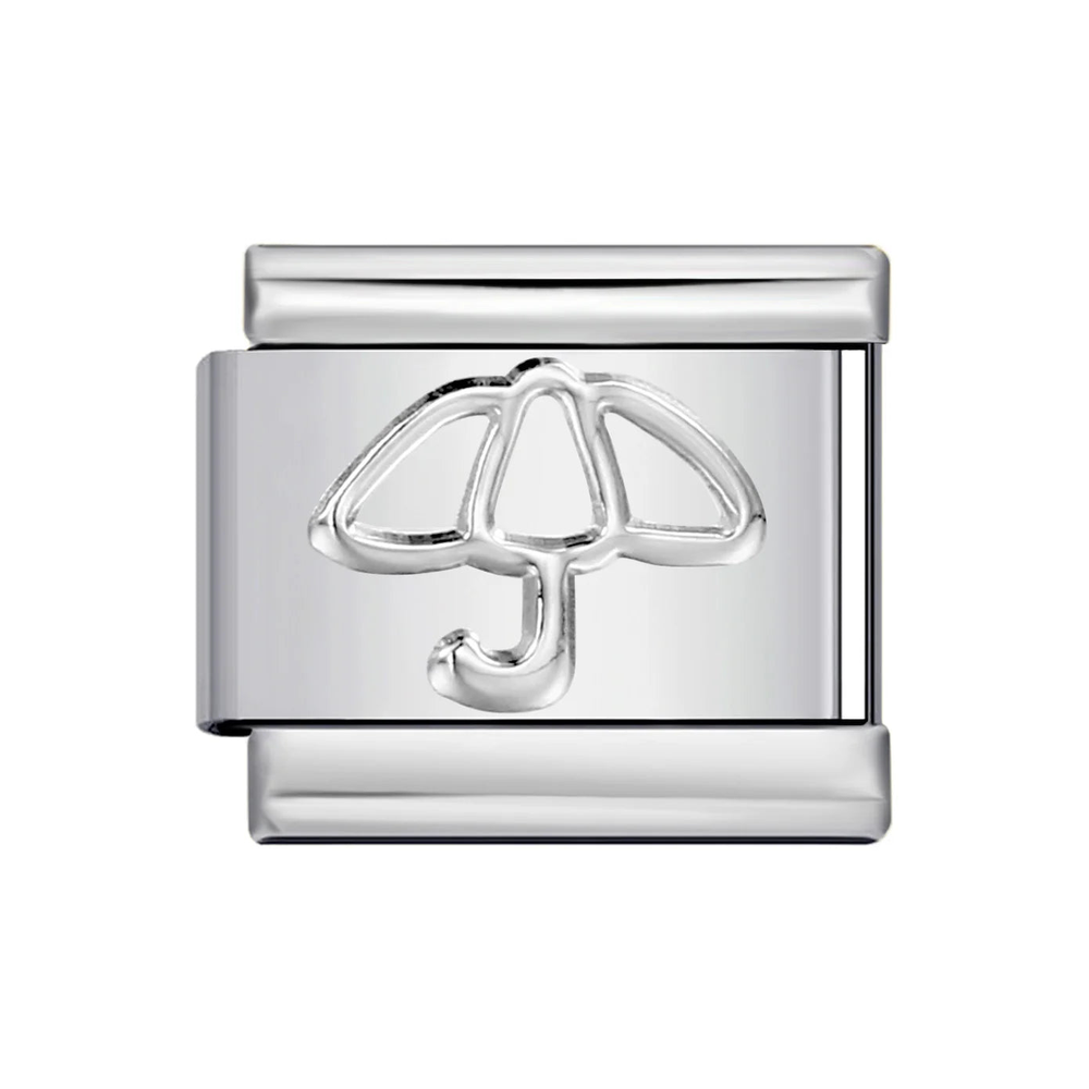 Silver Umbrella Italian Charm clean product thumbnail