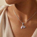 CALEO lifestyle necklace image - Japanese Sakura Fan & Sandal Dangle Charm - 2026-07-22