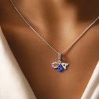 CALEO lifestyle necklace image - USA 250 Letter Dangle Charm - 2026-07-22