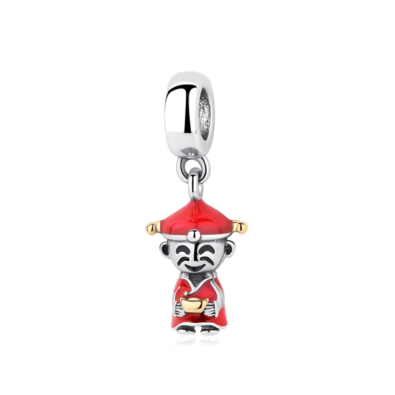 Chinese New Year Scholar Dangle Charm