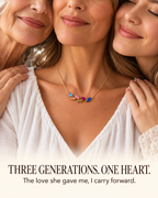 Family Birthstone Necklace