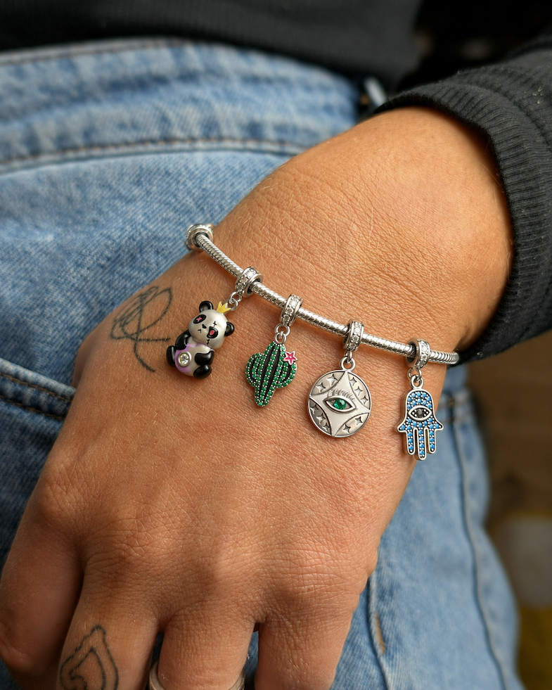 Green Evil Eye Charm