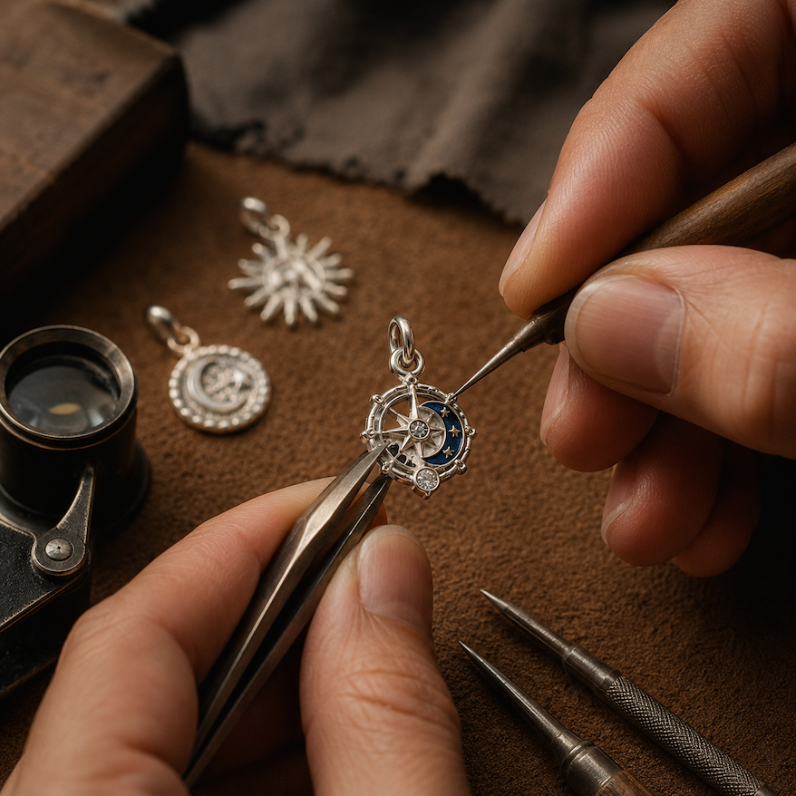 Shaped by Hand. Charged With Meaning.
