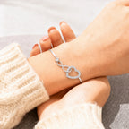 To My Daughter Forever Connected Bracelet Gift Set