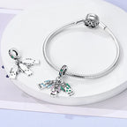 New 925 Silver Color Family Brothers and Sisters Charms Beads Fit Qikaola 925 Original Bracelets Fine DIY Birthday Jewelry