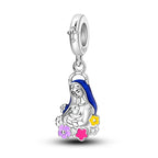 Mary & Child Flower Charm
