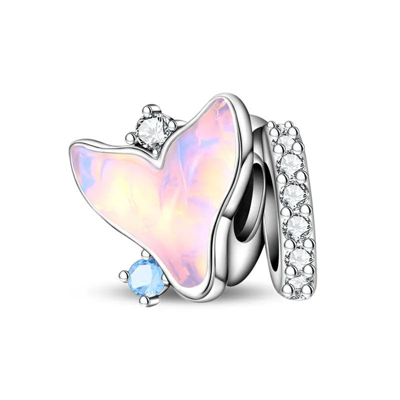 Opal Mermaid Tail Charm