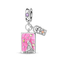 The Hermit Tarot Card Charm
