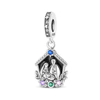 Holy Family Nativity Charm