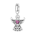 Crystal Angel Dangle Charm