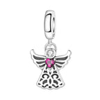 Crystal Angel Dangle Charm