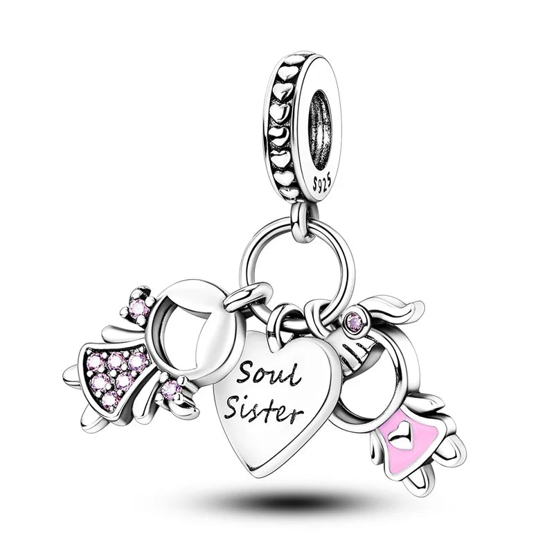 Soul Sister Heart Dangle Charm