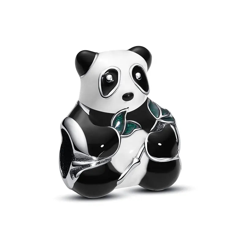 Mother Panda & Cub Charm