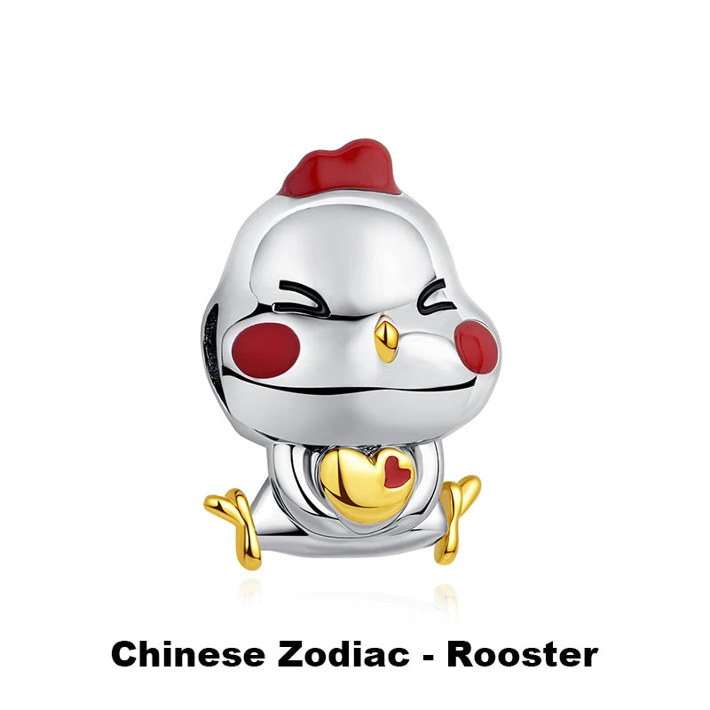 Chinese Zodiac Rooster Charm