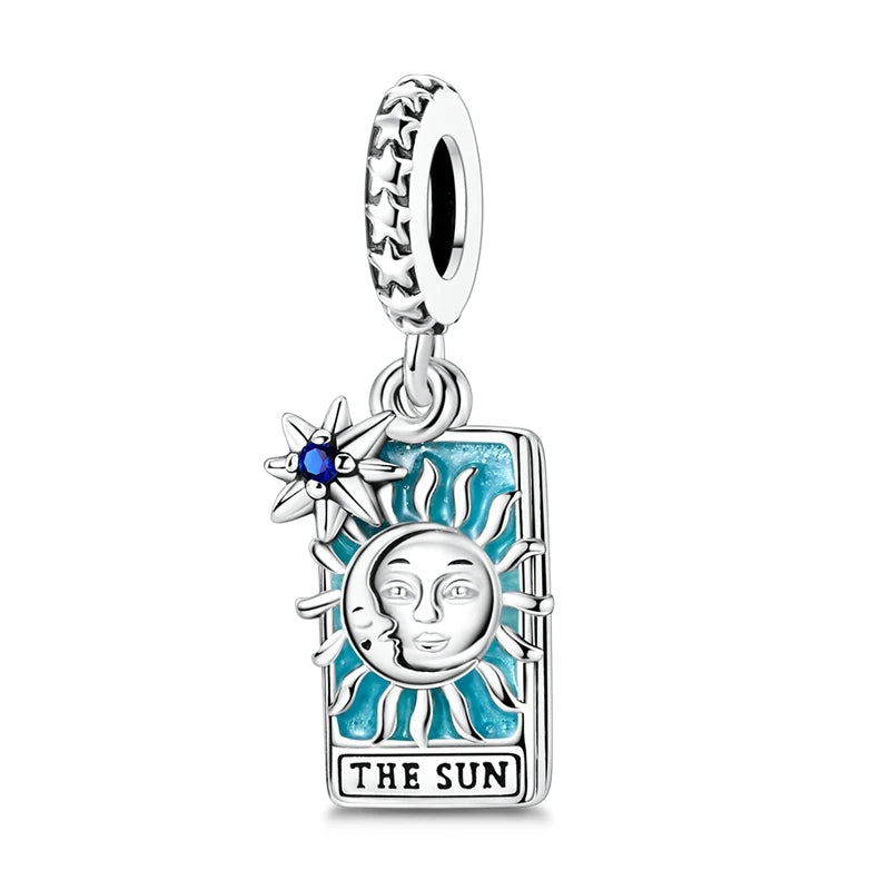 The Sun Tarot Card Charm