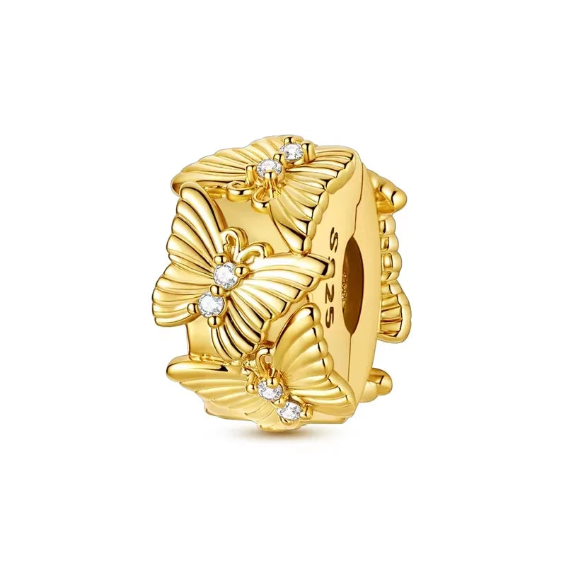 Gold Seashell Charm