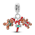 Gingerbread Family Dangle Charm