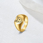 Personalized Pet Portrait Ring