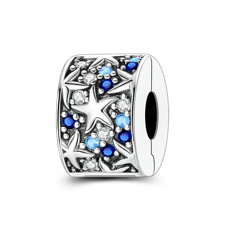 Starfish & Ocean Waves Bead Charm