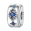 Blue Celestial Crystal Spacer Charm