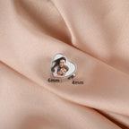 Personalized Heart Photo Charm