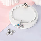 New 925 Silver Color Family Brothers and Sisters Charms Beads Fit Qikaola 925 Original Bracelets Fine DIY Birthday Jewelry