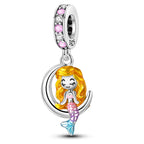 Mermaid Moon Dangle Charm