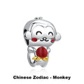 Chinese Zodiac Monkey Charm