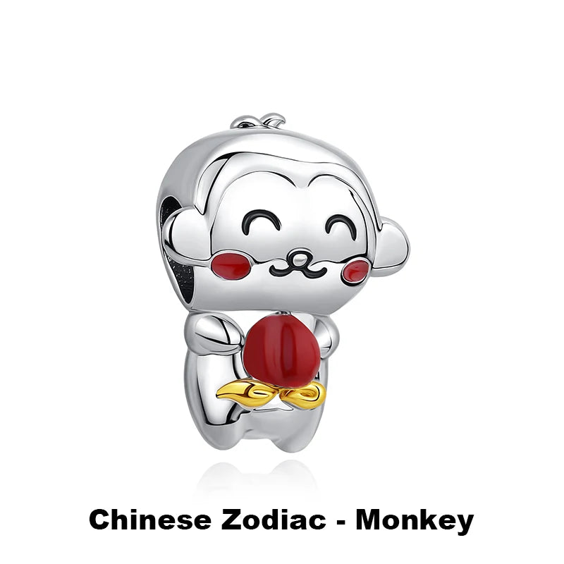 Chinese Zodiac Monkey Charm