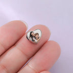 Personalized Heart Photo Charm